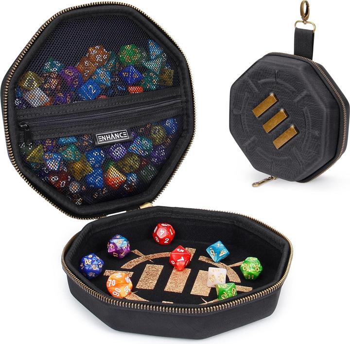 Actual product image Enhance Tabletop Dice Case Black