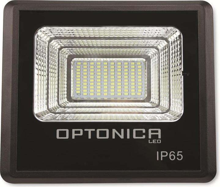 Produktbild Optonica OPT FL5462 - LED-Solarleuchte, Strahler, 20 W, 1200 lm, 6000K (1800 lm, IP65)