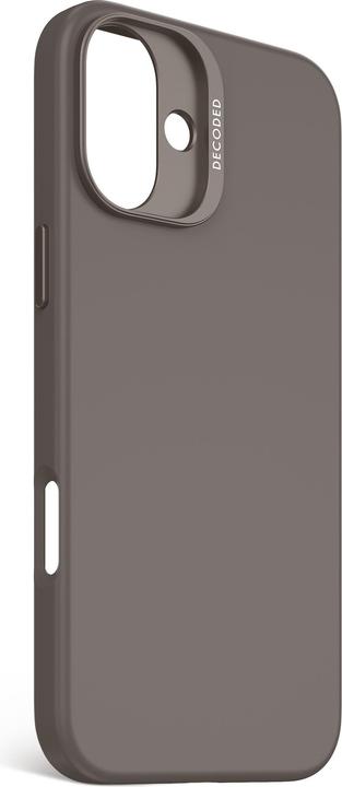 Produktbild Decoded AntiMicrobial Silicone Backcover iPhone 16 Plus Black (Apple iPhone 16 Plus)