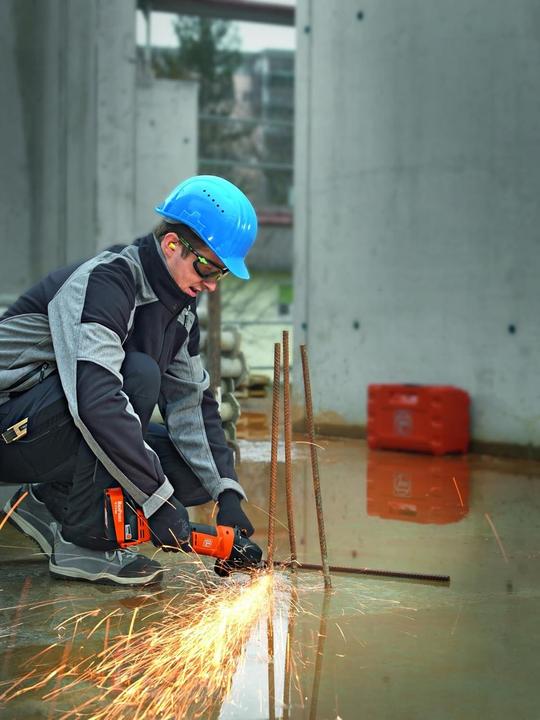 Actual product image Fein Battery angle grinder 125 mm oh (125 mm)