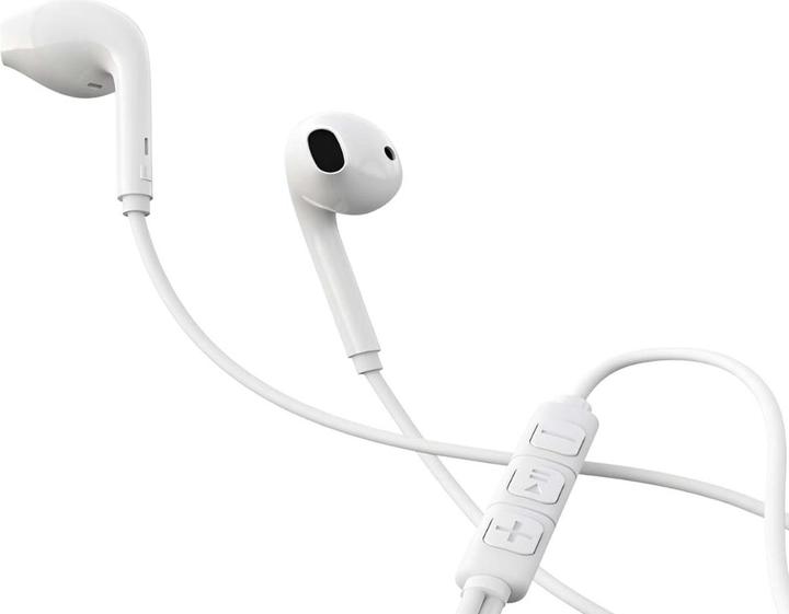 Actual product image Devia wired earphones Kintone A3 jack 3,5mm white (Cable)