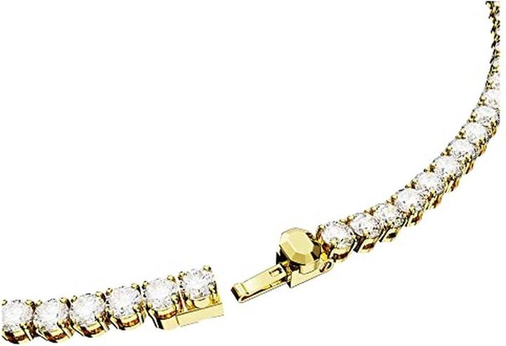 Immagine prodotto Swarovski Collana Matrix Tennis Taglio Rotondo Piccolo Oro Bianco (Metallo Swarovski, 41 cm)