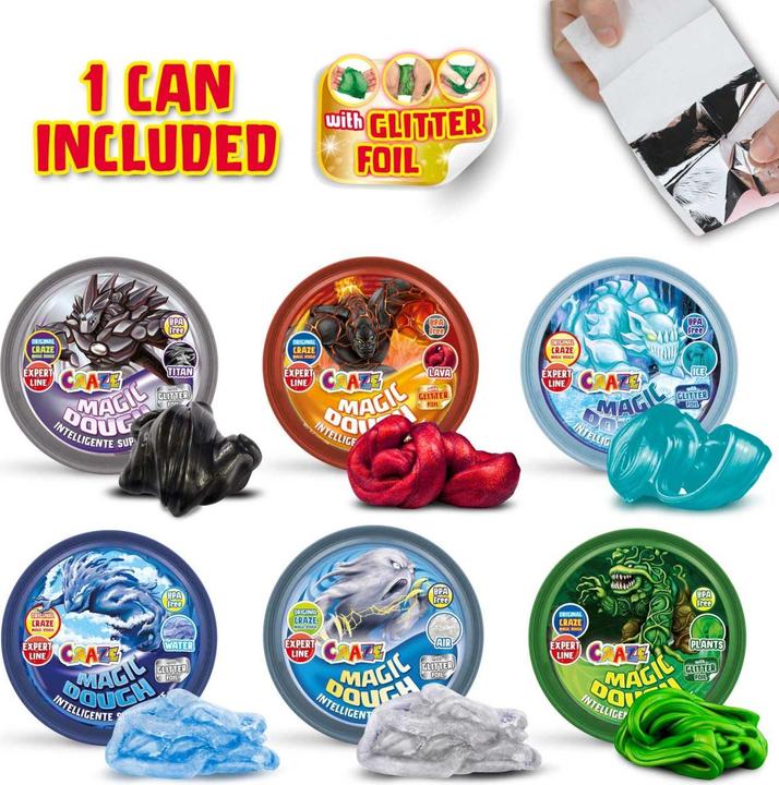 Produktbild Craze Magic Dough 70g Elements