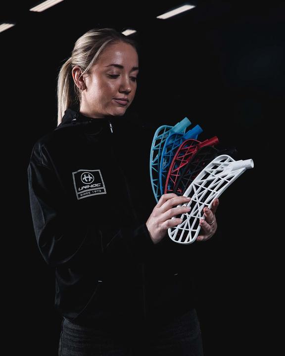 Actual product image Unihoc EVOLITE Schaufel medium REGULAR PE-blau-Links