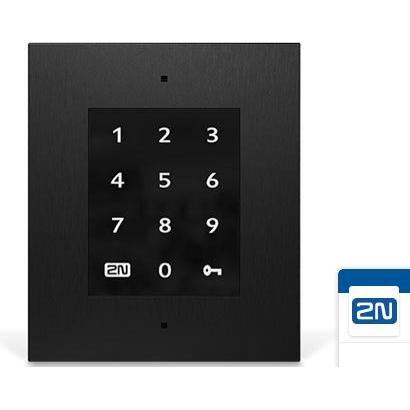 Thumbnail - 2N, Zutrittskontrolle, Nummernblock Access Unit 2.0 Touch Keypad ohne Rahmen (Schlüssel)