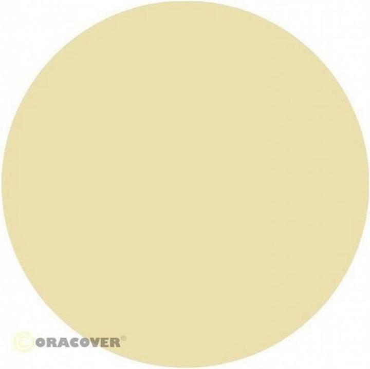 Actual product image Oracover Oratex iron-on foil, antique-white
