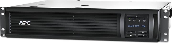 APC Smart UPS SMT750RMI2UNC mit Netzwerk Karte (750 VA, 500 W, Line-Interaktiv USV)