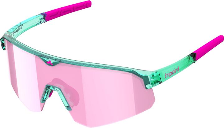 Actual product image Tripoint Lake Victoria X-Small (Shiny Transparent Turquoise, Pink Multi, Brown)