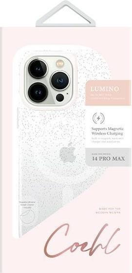 Produktbild Uniq etui Coehl Lumino iPhone 14 Pro Max 6,7" srebrny/sparkling silver (Apple iPhone 14 Pro Max)