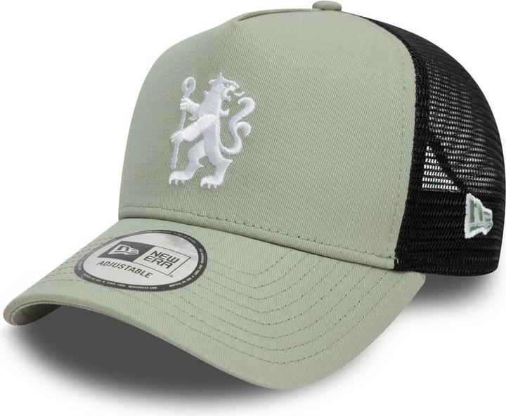 Produktbild New Era A-Frame Mesh Trucker Cap - FC Chelsea green pastel