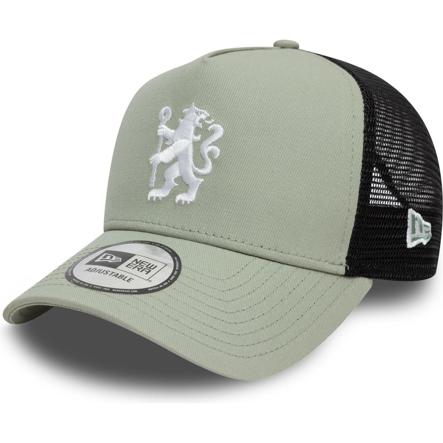 New Era, Cap, A-Frame Mesh Trucker Cap - FC Chelsea green pastel