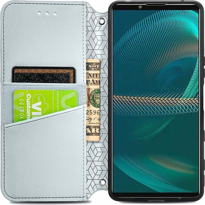 Produktbild König Design Hülle Handy Schutz für Sony Xperia 5 III Case Flip Cover Tasche Etuis Bumper (Sony Xperia 5 III)