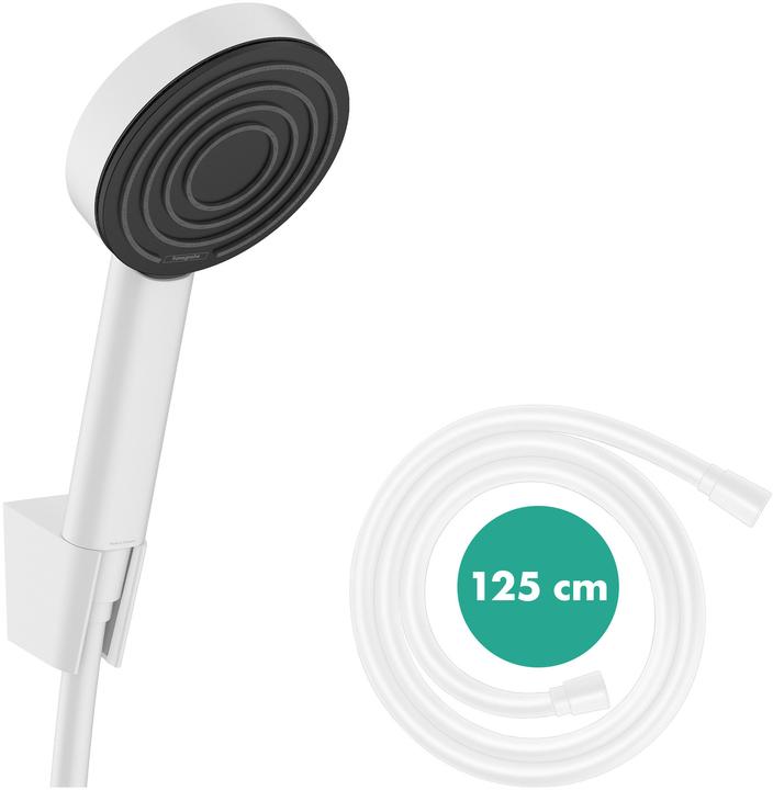 Image du produit hansgrohe Pulsify S Kit de support de pomme de douche 105 1 jet avec flexible de douche 125 cm (1 Types de jets, 13.50 l/min)