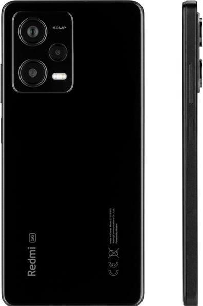 Productafbeelding Xiaomi Redmi Note 12 Pro 5G (6GB) (128 GB, Middernachtelijk zwart, 6.67", Dubbele SIM, 5G)