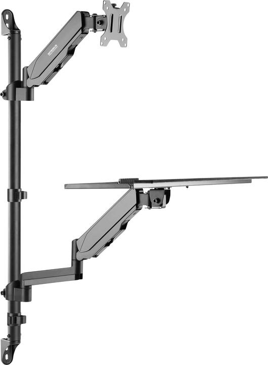 Produktbild SpeaKa Professional SP-MM-710 1 Stück Monitor-Wandhalterung 43,2cm (17/ ) - 81,3cm (32/ ) Höhenve (Wand, 32", 8 kg)