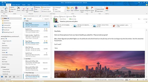 Image du produit Microsoft Office Famille & Entreprise 2016 (1 Utilisateur, Illimité)