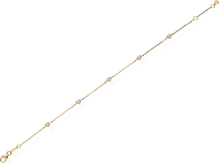 Actual product image Carat Hearts (18.50 cm, Gold 18ct)