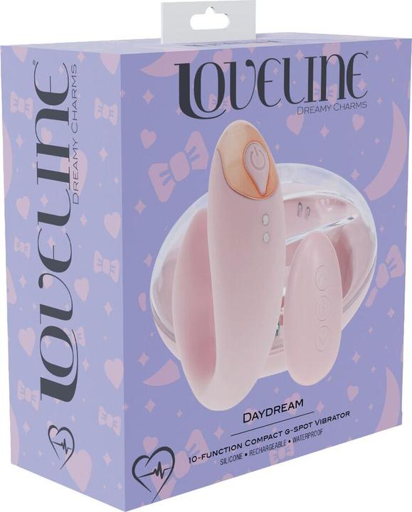 Produktbild Loveline Daydream - Compact G-Spot Vibrator with Remote Control - Pink