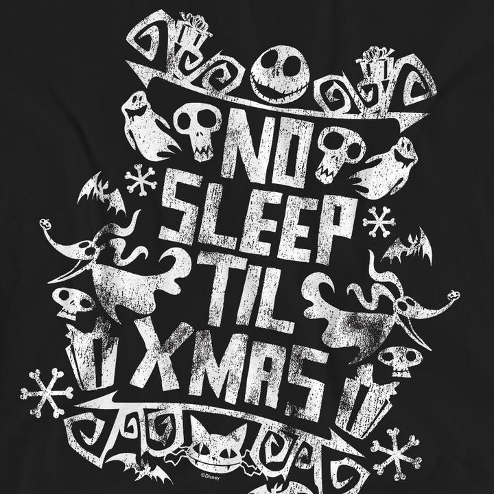 Produktbild The Nightmare Before Christmas No Sleep Till Xmas TShirt (S)