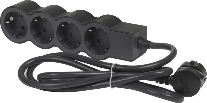 Produktbild Legrand Flache Steckdosenleiste, 4-fach Steckdose (4 x, 5 m)