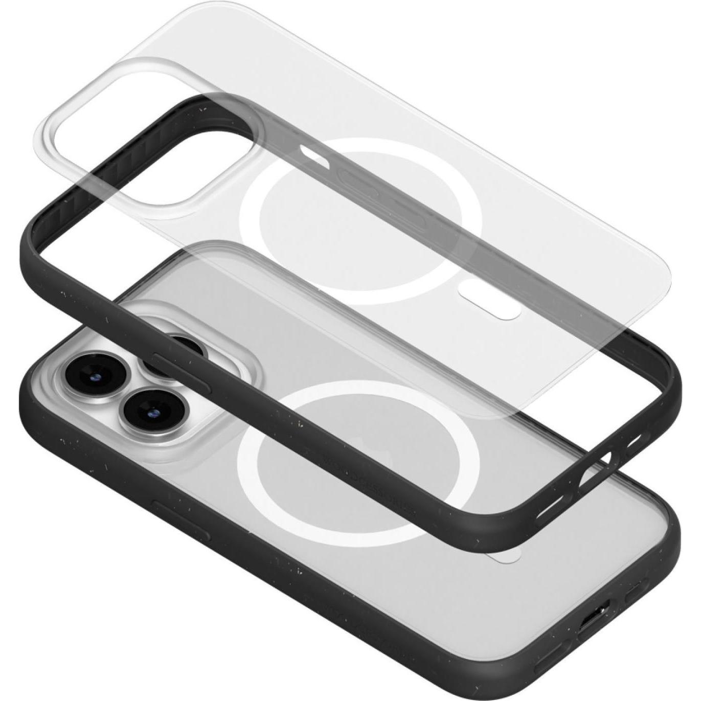 Thumbnail - Woodcessories Clear Case Magsafe (Apple iPhone 15 Pro), Smartphone Hülle, Schwarz