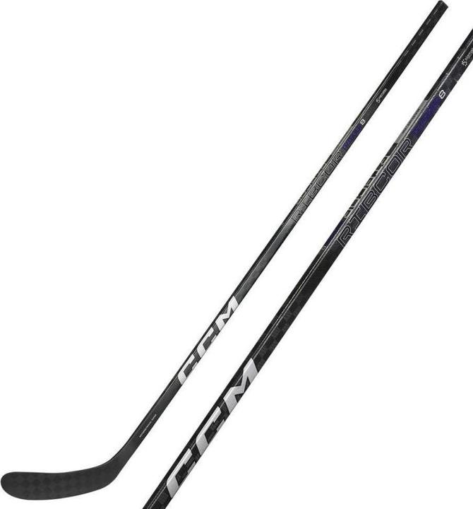 CCM Raquette Ribcor Trigger 8 SR Hockey Composite (gauche, 28, SR 70 Flex) (Gauche)