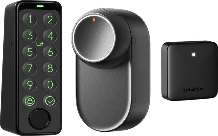 Produktbild SwitchBot Smart Lock Ultra (Fingerabdruck, Smartphone, Elektronische Zahlenkombination)
