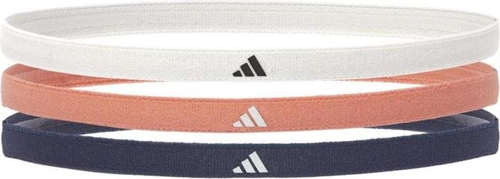 Hellorange, Dunkelblau, Weiss