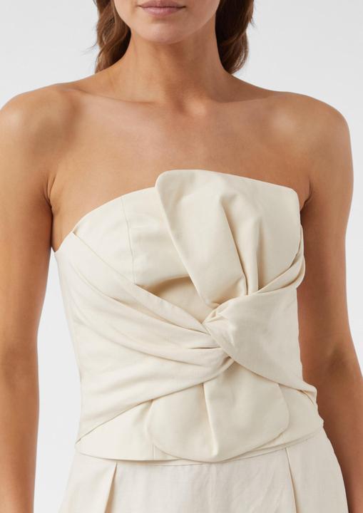 Produktbild Comma Bluse Festives Corsagen-Top mit Smok-Detail | x Füsun Lindner (44)