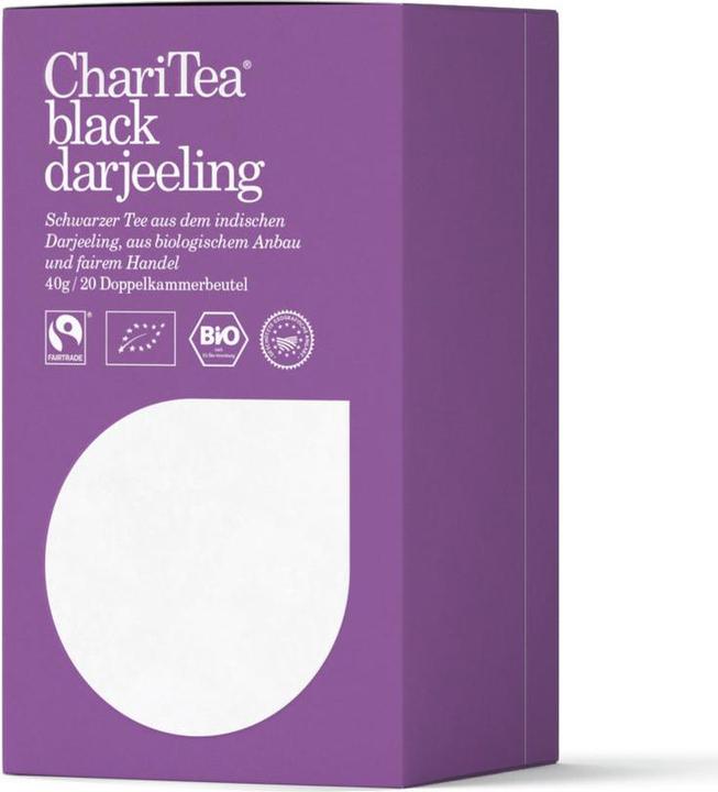 Actual product image ChariTea Black Darjeeling organic tea (40 g)