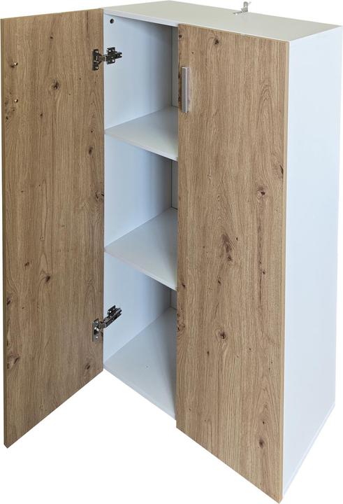 Image du produit HTI-Line Kommode Nina mit 3 Regalfächern (60 x 30.50 x 115 cm)