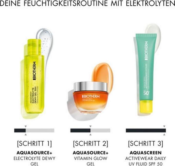 Actual product image Biotherm Aquasource Electrolyte MV (Eye care gel, Day + Night, 100 ml)