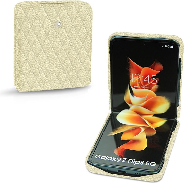 Actual product image Noreve Leather Cover (Samsung Galaxy Z Flip3)