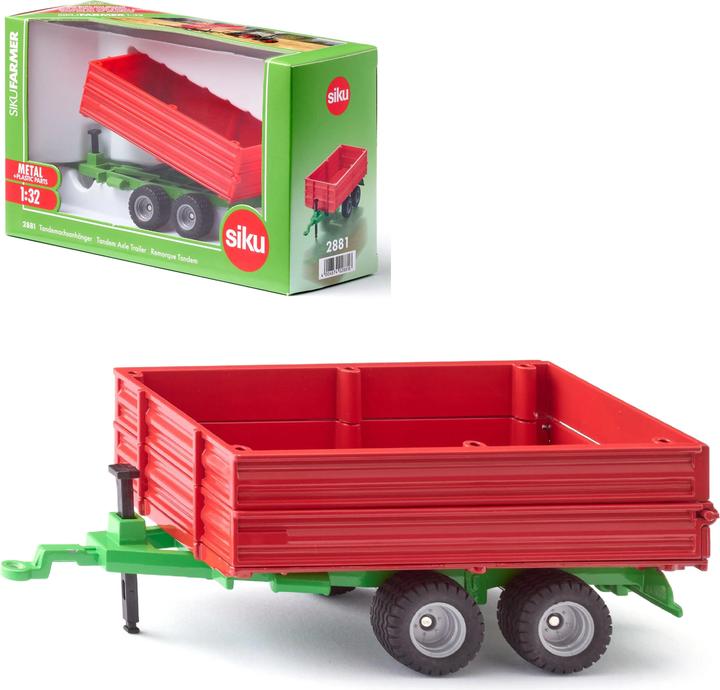 Produktbild Siku 2881 Tandemachsanhänger