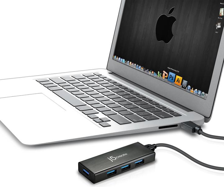 Image du produit j5Create USB 3.0 Type-A (Micro USB, 4 ports)