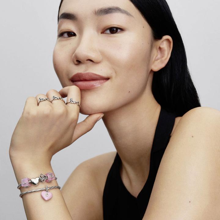 Image du produit Pandora Openwork Heart Padlock Charm (Argent 925)