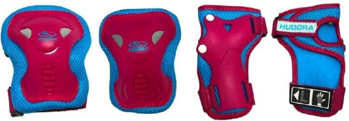 Produktbild Hudora Protektoren-Set (XS, Knieschoner, Ellbogenschoner, 4 Stück)