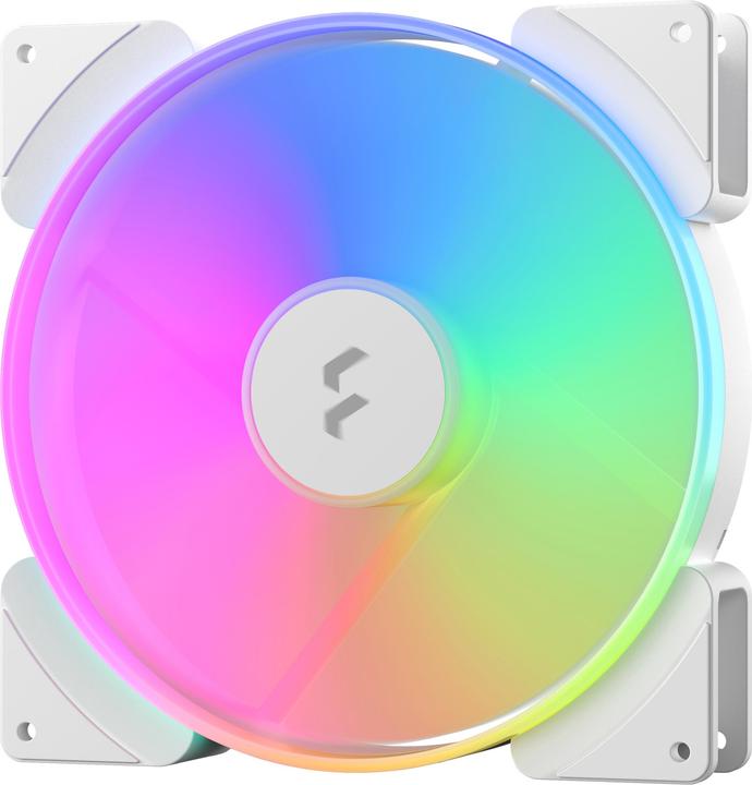 Actual product image Fractal D. Prism AL-18 ARGB PWM White FD-FAN-PRI-AL18-PWM-WT (180 mm, 1 x)