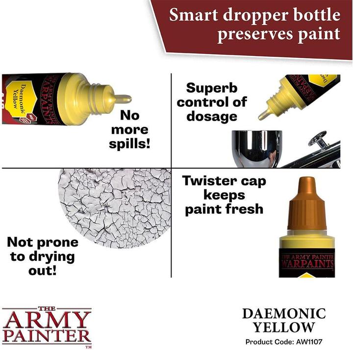 Immagine prodotto The Army Painter Giallo demoniaco - Aria (18 ml)
