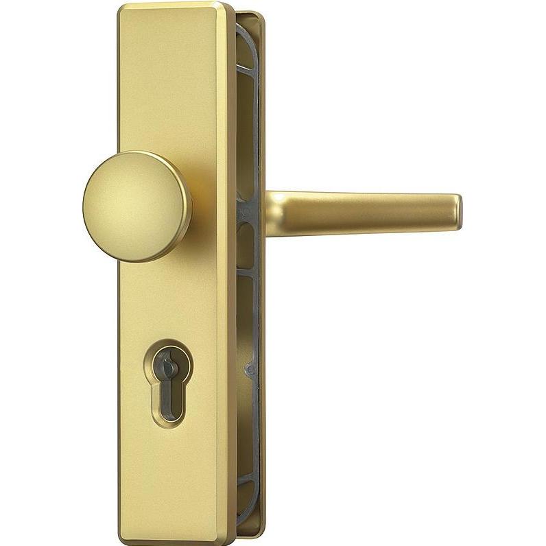 Abus, Türgriff + Fenstergriff, Schutzbeschlag Korridor KLS 114 (Türgarnitur)