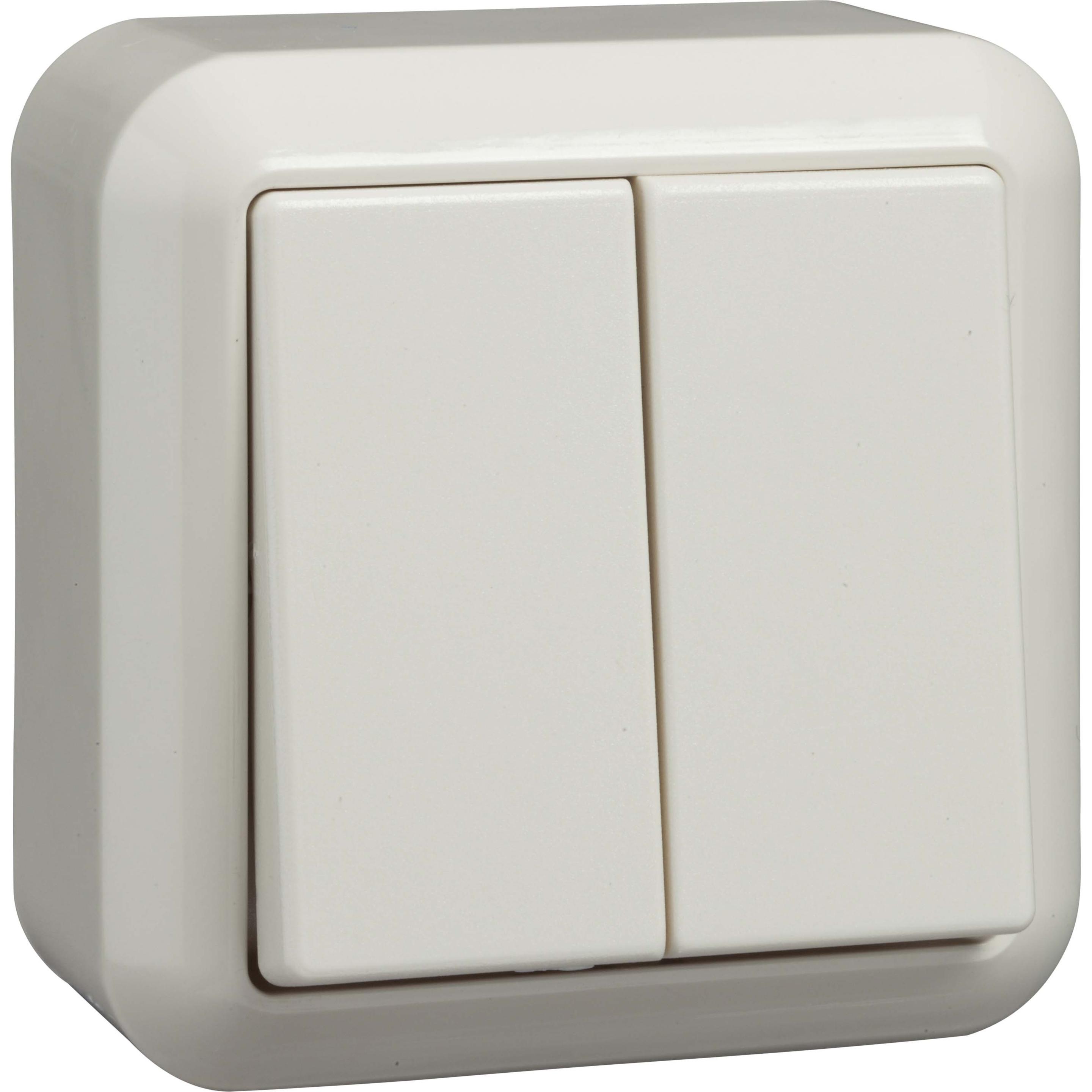 Schneider Electric 381500, Taster + Schalter, Weiss