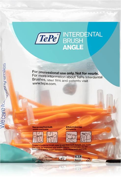 Actual product image TePe Angle interdental brush MULTIPACK orange (25 x, 0.45 mm)