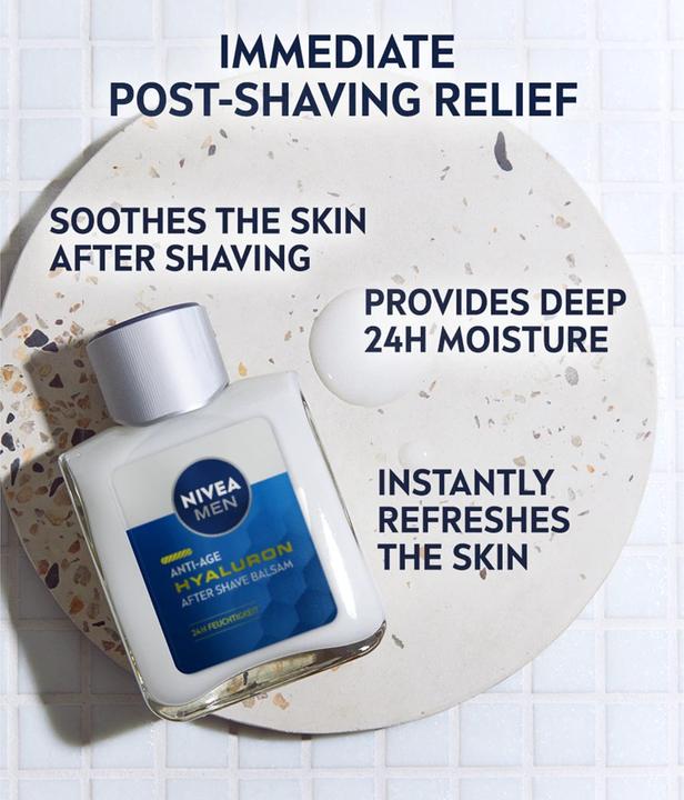Actual product image NIVEA MEN Hyaluron Anti-Age (Aftershave balm, 100 ml)