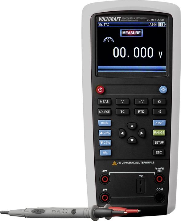 Actual product image Voltcraft Multifunction calibrator (Measuring device case)