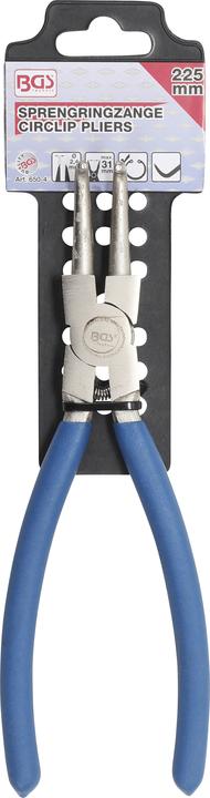 Produktbild BGS Sprengringzange | abgewinkelt | für Innensprengringe | 225 mm (225 mm)