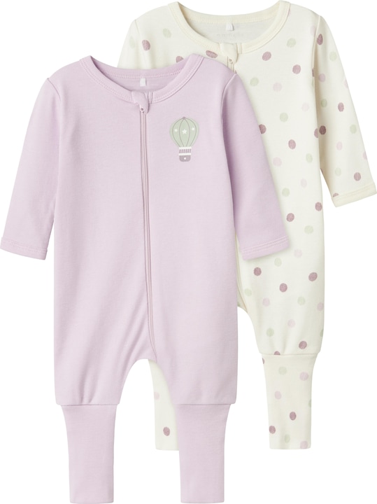 Actual product image Name it Nbfnightsuit 2p Zip Ff Jet Dot Noos (56)