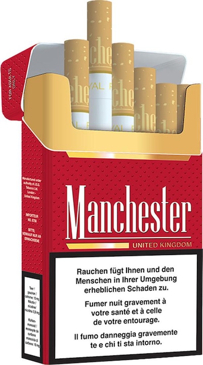Actual product image Manchester Royal Red