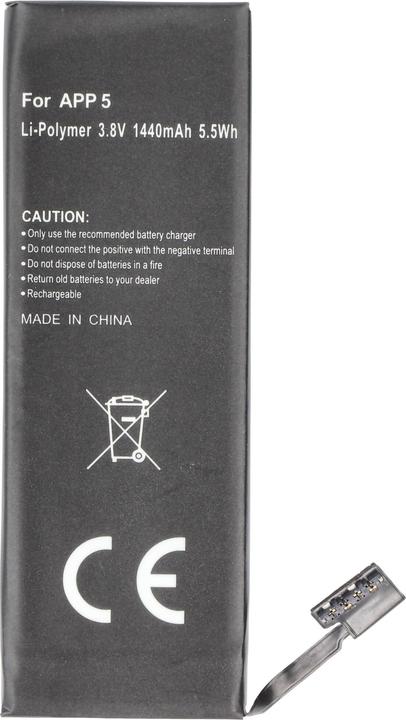 Image du produit AccuCell Batterie Apple iPhone 5