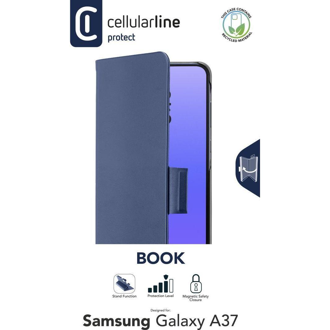 Cellularline Book blau für Galaxy A37 Bookcase (Samsung Galaxy R), Cover smartphone, Blu