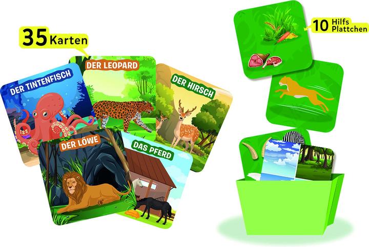 Productafbeelding Skillmatics 10 keer raden junior dieren, d (Duits, 2 - 6 Spelers)